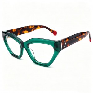 RUISEN’S Upturned Pointed Thick Rim Optical Frames VG6018AF