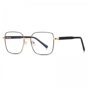 RUISEN’S Ultra Slim Wire Rounded Square Metal Eyeglasses 3190
