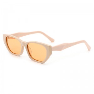 RUISEN’S Retro Small Frame Acetate Polarized Sunglasses T012