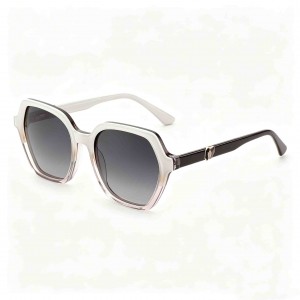 RUISEN’S Vintage Polygon Square UV Protection Minimalist Luxury Sunglasses  ATG1030