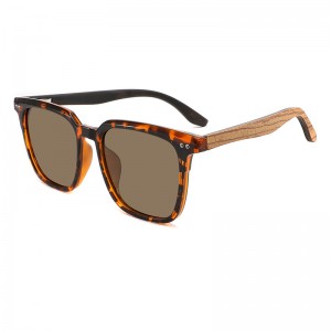 Occhiali da sole RUISEN'S New Fashion senza cornice in legno UV400 RS-1607P