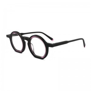RUISEN’S Fashion Vintage Round Acetate Frames G2393