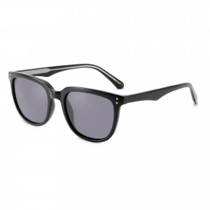 RUISEN’S Fashion Square Gradient Sun Glasses Multi Transparent Candy Color UV Protection Lightweight Shades8957