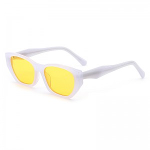 RUISEN’S Retro Small Frame Acetate Polarized Sunglasses T012
