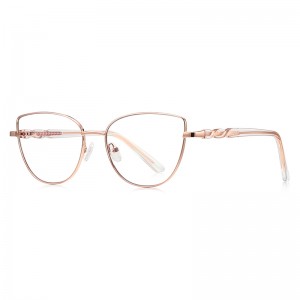 RUISEN’S Retro Round Metal Anti-Blue Light Sunglasses  3186