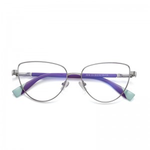 RUISEN’S Playful Two-Tone Temple Cat Eye Trendy Frames 3018