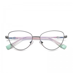 RUISEN’S Color Pop Chic Metal Cat Eye Eyeglasses 3020