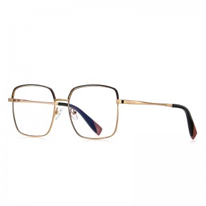 RUISEN’S Color Pop Chic Metal Square Eyeglasses 3027