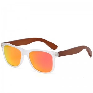 RUISEN’S Unisex Vintage Wooden TAC Sunglasses