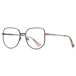 RUISEN’S Multi Color Thin Rim Polygon Eyeglasses 3052