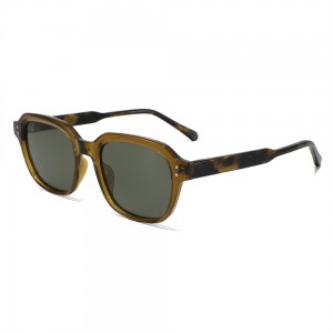 RUISEN’S Vintage Square Sun Glasses Tortoise & Transparent Multi Frame Gradient Lens UV Protection Fashion Shades8904