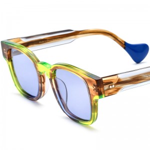 RUISEN'S Custom Color Plate Square Sonnenbrille 19357T