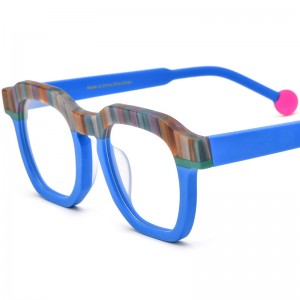 RUISEN’S Custom Square Quirky Eyeglass Frames  19364
