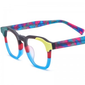 RUISEN’S Custom Square Personalized Plate Eyeglass Frames 19284