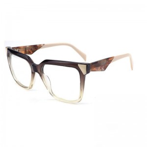 RUISEN’S New Box Double Color Plate Eyeframe Comfortable Optical Frame UN6006