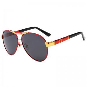 RUISEN’S Men’s Polarized Retro Driving Large Frame Sunglasses