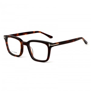 RUISEN'S Square Tortoiseshell 컬러 보드 근시 렌즈는 처방전 평면 렌즈 9949와 일치할 수 있습니다.