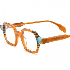 Gafas de acetato de patchwork personalizadas de RUISEN 19228