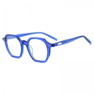 RUISEN’S New Style Trendy Polygonal Acetate Frames 88019