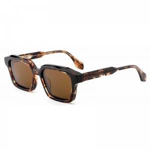 RUISEN’S 2025 Trendy Square Acetate Sunglasses Unisex & Oversized Frame AT9031