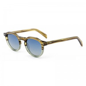 RUISEN’S 2025 NewSeries Handmade Acetate SunglassesTrendy Color-Blocking & Unisex Style AT9021