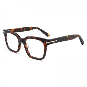 RUISEN’S 2025 HOT Square Acetate Glasses Unisex Black Frame YL99016