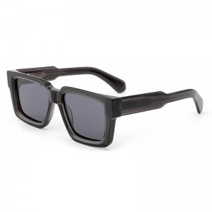RUISEN’S Summer 2025 Oversized Square Acetate Sunglasses  UV400 Trend AT9058