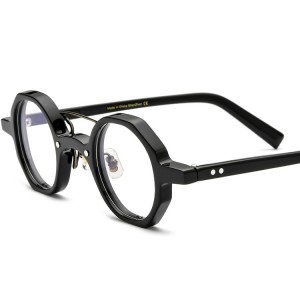 RUISEN’S New Personalized Fashion Geometric Acetate Eyeglass Frames Optical Glasses 19153