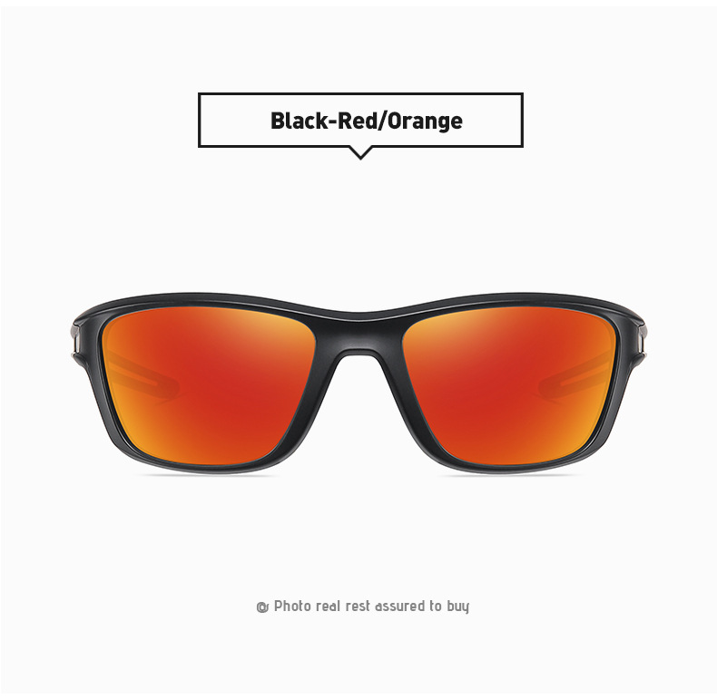RUISEN'S Sports Polarized Colorful Sunglasses 3051