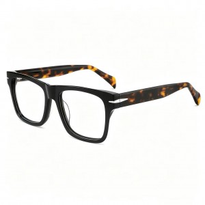 RUISEN’S  Structured Square Acetate Eyeglasses VG5025