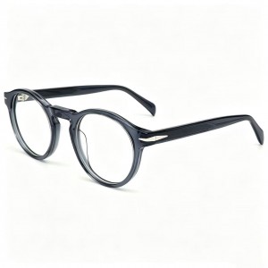 RUISEN’S Vintage Literary Round Optical Eyeglasses, Unisex Versatile Frames For Commute & Leisure VG5011AF