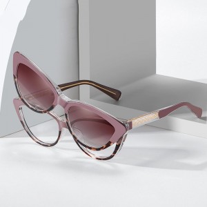 RUISEN’S New Style Thick pin coloured TR90 clip-on sunglasses 81636