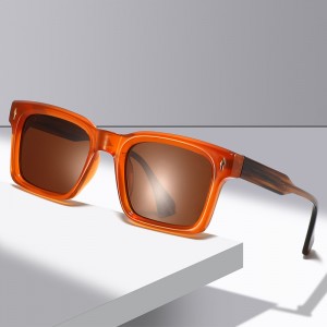 RUISEN’S Summer New Arrival Fashion Narrow-Frame Women’s TR Frame Acetate Temple Polarized Sunglasses 8922