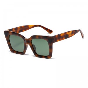 RUISEN’S Unisex Classy TR90 Frame Acetate Temple Sunglasses