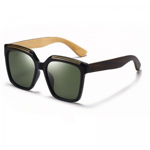 RUISEN'S Nuevas gafas de sol de madera estilo retro para hombre 63741