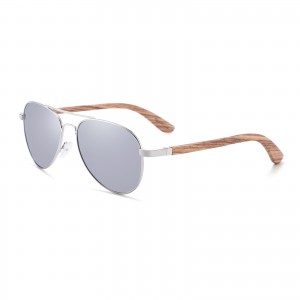 Kacamata UV400 Kayu Tanpa Bingkai Fashion Baru RUISEN RS-1705