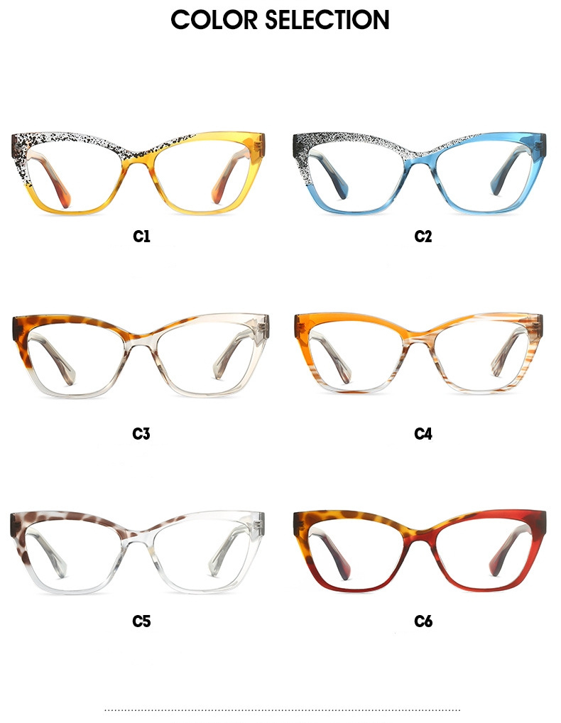 RUISEN'S Fashional TR90 Frame Glasses 87248 