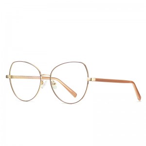 RUISEN’S Anti Blue Light Cat Eye Metal Eyeglasses 3001