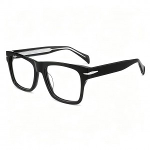 RUISEN’S  Structured Square Acetate Eyeglasses VG5025