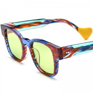 RUISEN'S Custom Color Plate Square Sonnenbrille 19357T