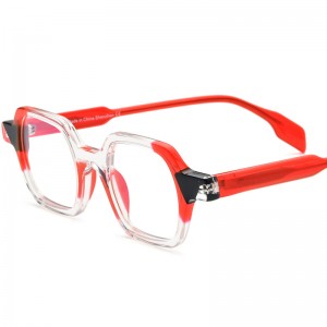 Gafas de acetato de patchwork personalizadas de RUISEN 19228