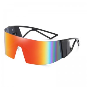 RUISEN’S Unisex Frameless Real Film Colorful Sports Sunglasses 80180