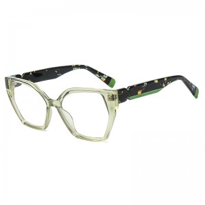 RUISEN’S NEW Wholesale Trend Retro Cat-Eye Acetate Frames Polygonal & Fashion-Forward RD25001
