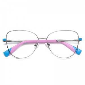 RUISEN’S Cute Color Block Slim Oval Trendy Frames 3019