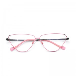RUISEN’S Light Contrast Temple Metal Eyeglasses 3023