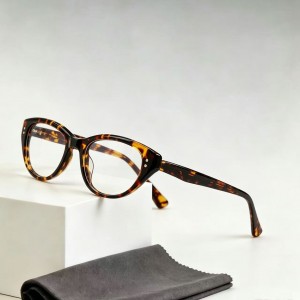 Cat Eye Glasses Street Commuter Eyewear Casual Urban Frames Daily Wear 8632