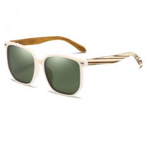 RUISEN’S Men’s Retro Style Wooden Sunglasses 63729