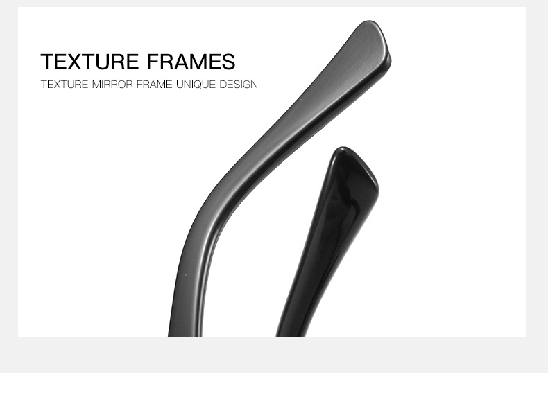 RUISEN'S  Fashion Retro Frame UV400 Eye Protection Sunglasses