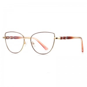 RUISEN’S Retro Round Metal Anti-Blue Light Sunglasses  3186