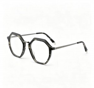 RUISEN’S Fashion hexagon acetate optical eyewear  8015